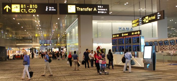 Changi T3 Departure Gates