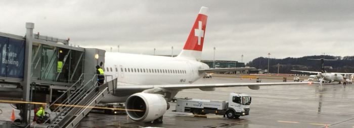 Zurich LX1831 ZRH Arrival from ATH